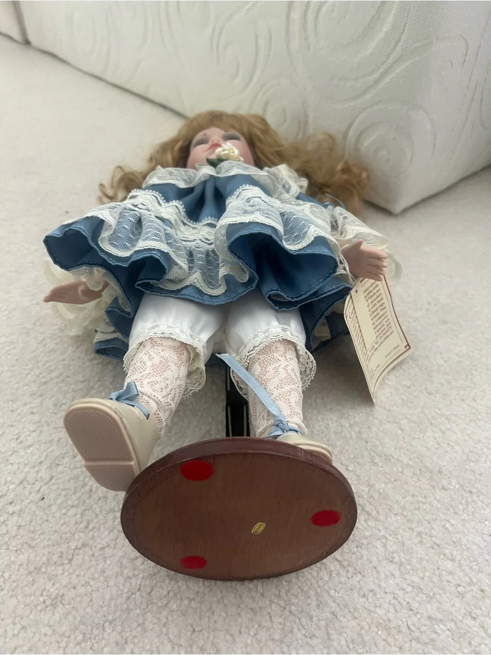Vintage Collectible Porcelain Dynasty Doll Collection “Emily”+ Original Box +COA